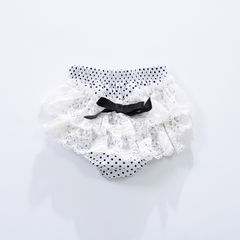 Toddler Baby Infant Girl Lace Ruffle Bloomer Nappy Underwear Panty